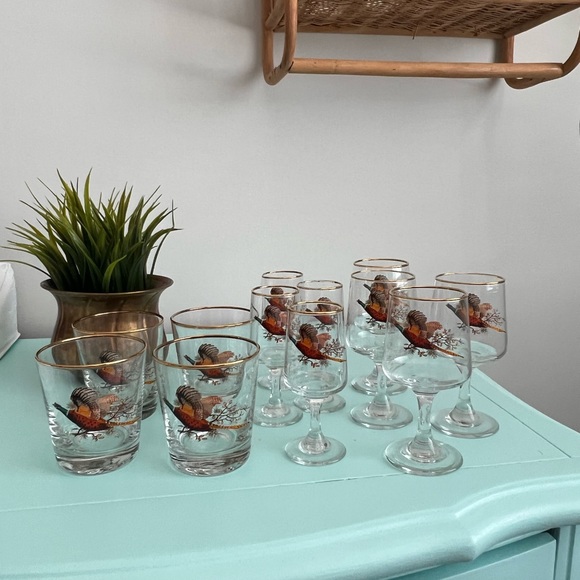 Vintage Pheasant Barware - Picture 10 of 11